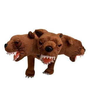 Harry Potter Wizarding World "Fluffy" Three Headed Dog Plush 12"  NWT Collectors